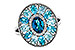 D283-88798: LDS RG 3.02 TW BLUE TOPAZ 3.10 TGW (7x5MM LBT CTR)