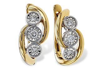 D283-89653: EARRINGS .25 TW