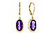 D283-89726: EARRINGS 2.70 TW AMETHYST 2.78 TGW (10x6MM OV)
