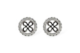 E196-58753: EARRING JACKETS .30 TW (FOR 1.50-2.00 CT TW STUDS)