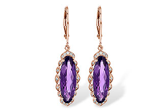 E199-35098: EARR 4.75 AMETHYST 4.90 TGW