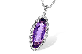 E199-35107: NECK 3.60 AMETHYST 3.74 TGW