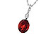 E199-35180: NECK 2.90 GARNET 2.93 TGW (10x8MM GAR)