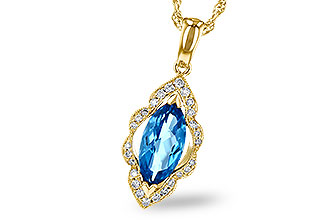 E282-06989: NECK 1.26 BLUE TOPAZ 1.37 TGW