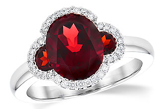 E282-06998: LDS RG 3.29 TW GARNET 3.45 TGW