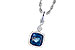 E282-91462: NECK 1.05 LONDON BLUE TOPAZ 1.07 TGW