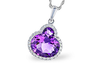 E282-92407: NECK 2.28 TW AMETHYST 2.42 TGW