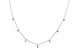 E282-92444: NECKLACE .12 TW (18")