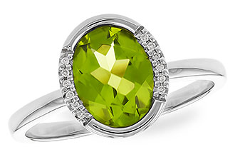 E282-95162: LDS RG 1.72 TW PERIDOT 1.75 TGW (9x7 PER)