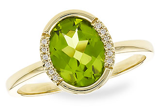 E282-95162: LDS RG 1.72 TW PERIDOT 1.75 TGW (9x7 PER)