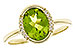 E282-95162: LDS RG 1.72 TW PERIDOT 1.75 TGW (9x7 PER)