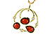 E283-82380: NECKLACE 2.88 GARNET 2.94 TGW