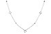 E283-84235: NECKLACE .20 TW (18")