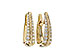 E283-85135: EARRINGS .50 TW