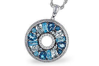 E283-86035: NECKLACE 1.67 BLUE TOPAZ 1.72 TGW