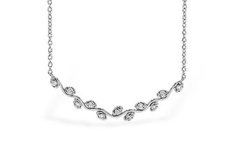 E283-89680: NECKLACE .25 TW (18")