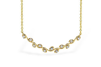 E283-89680: NECKLACE .25 TW (18")