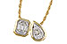 E283-89698: NECKLACE .17 BAG .25 TW
