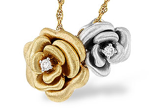E284-73335: NECKLACE .06 TW