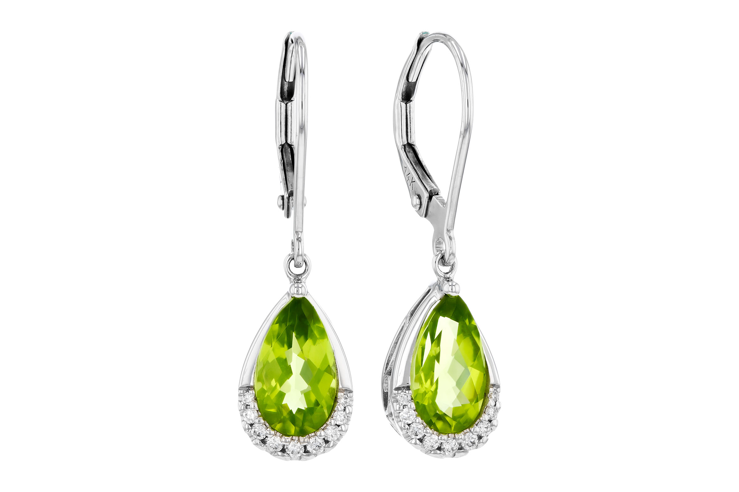 E284-75107: EARR 1.85 PERIDOT 1.94 TGW (9x5MM PS)