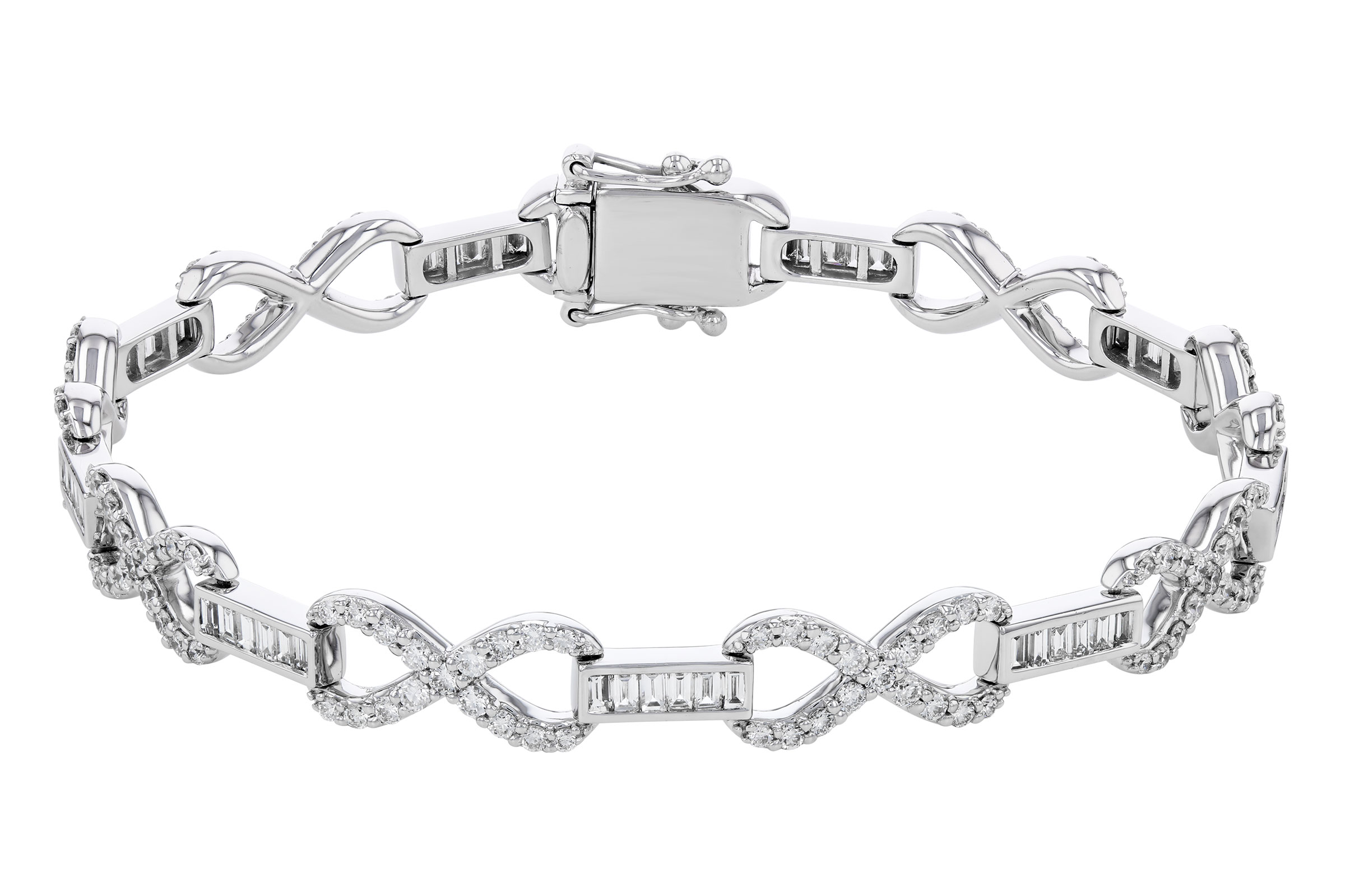 E284-75153: BRACELET 1.00 TW BAG 2.45 TW (7")