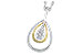 F192-95180: NECKLACE .04 TW