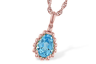 F198-40625: NECKLACE 1.55 CT BLUE TOPAZ