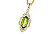 F199-33344: NECK .94 PERIDOT 1.05 TGW