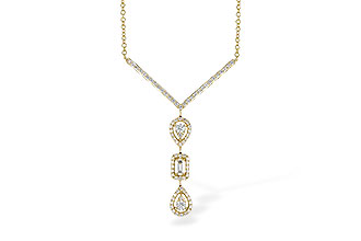 F282-04216: NECK .04 BAGUETTE .50 TW (18")