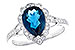 F282-06989: LDS RG 2.25 LONDON BLUE TOPAZ 2.47 TGW (10x7 PS)