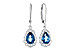 F282-07907: EARR 1.48 TW LONDON BLUE TOPAZ 1.63 TGW