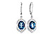 F282-08798: EARR 2.45 LONDON BLUE TOPAZ 2.64 TGW
