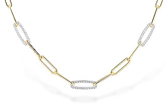 F282-91544: NECKLACE .75 TW (17 INCHES)