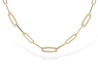 F282-91544: NECKLACE .75 TW (17 INCHES)