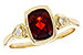 F282-95153: LDS RG 1.52 GARNET 1.58 TGW (8x6MM GAR)
