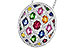 F282-96053: NECK 2.45 MULTI-COLOR TW 3.00 TGW