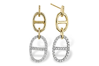 F282-99671: EARRINGS .36 TW