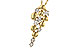 F283-82407: NECKLACE .25 TW