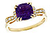 F283-86071: LDS RG 1.83 AMETHYST 2.05 TGW (8MM AMY)