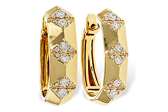 F283-88771: EARRINGS .50 TW