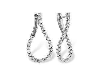 F283-88780: EARRINGS 1.00 TW