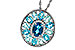 F283-88798: NECK 3.02 TW BLUE TOPAZ 3.10 TGW (7x5MM LBT CTR)