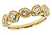 F283-89716: LDS DIA WED RG .34 TW FANCY CUT DIAS