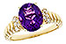 F284-73298: LDS RG 2.12 AMETHYST 2.26 TGW (10x8MM AMY)