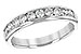 G102-06071: LDS WED RG .50 TW (10 STONES)