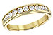 G102-06071: LDS WED RG .50 TW (10 STONES)