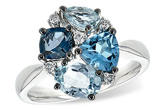 G198-37825: LDS RG 2.57 BLUE TOPAZ 2.65 TGW