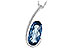 G198-37907: NECK 4.48 LONDON BLUE TOPAZ 4.60 TGW