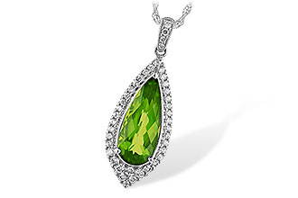 G198-39653: NECK 1.90 PERIDOT 2.15 TGW