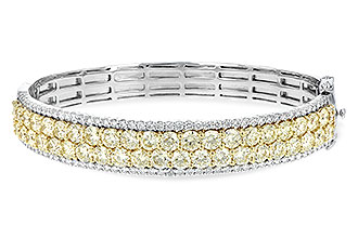 G198-39662: BANGLE 8.17 YELLOW DIA 9.64 TW